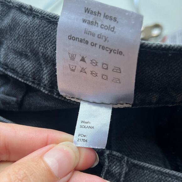 Reformation Peyton Zip Ultra High Rise Bootcut Jeans in Solana Size 28 - Picture 7 of 7